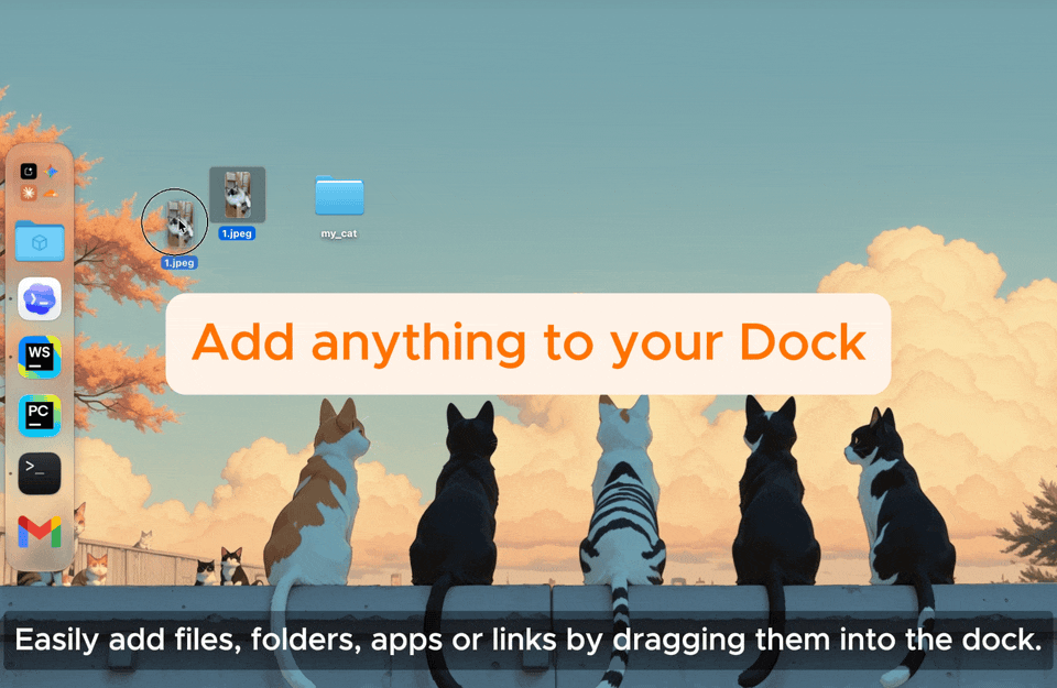 Add Anything to Your Dock