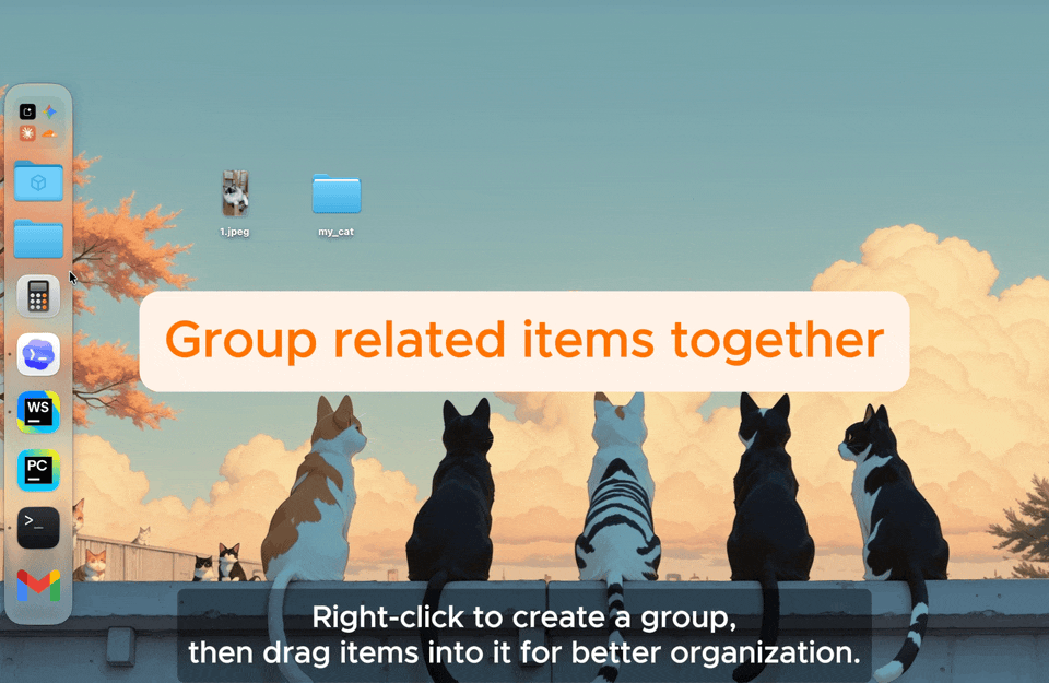 Group Related Items Together